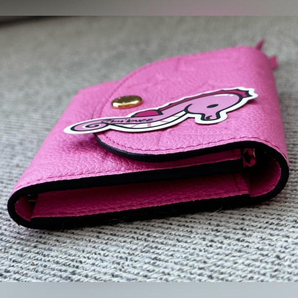 ❌SOLD❌💖NEW Louis Vuitton Empreinte Rosalie Lollipop Pink Wallet/Coin Purse💖 - Picture 6 of 11